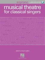 Musical Theatre for Classical Singers: Soprano Book/3-CDs Pack