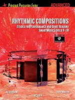 Rhythmic Compositions - Etudes for Performance and Sight Reading: Principal Percussion Series Advanced Level (Smartmusic Levels 9-1