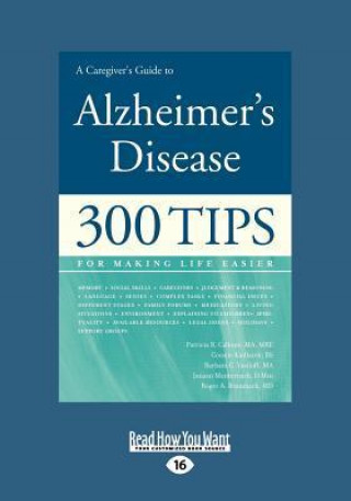 A Caregiver's Guide to Alzheimer's Disease (Large Print 16pt)