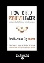 How to Be a Positive Leader: Small Actions, Big Impact (Large Print 16pt)
