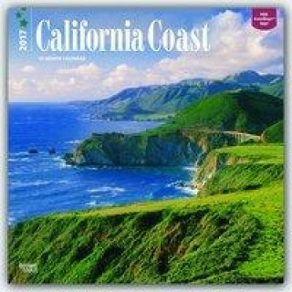 California Coast - Kalifornische Küste 2017 - 18-Monatskalender mit freier TravelDays-App