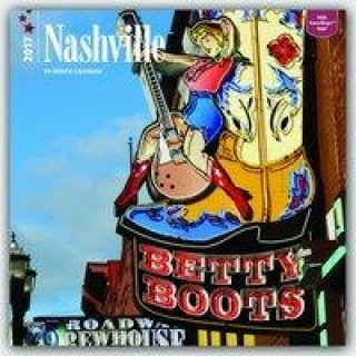 Nashville 2017 - 18-Monatskalender mit freier TravelDays-App