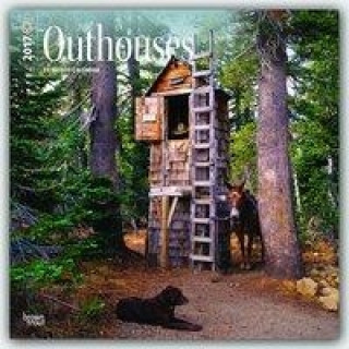 Outhouses - Toilettenhäuschen 2017 - 18-Monatskalender
