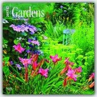 Gardens - Gärten 2017 - 18-Monatskalender