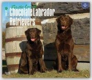 Chocolate Labrador Retriever - For the love of - Braune Labradore 2017 - 18-Monatskalender mit freier DogDays-App