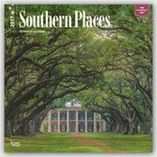 Southern Places - Plätze in den Südstaaten der USA 2017 - 18-Monatskalender mit freier TravelDays-App