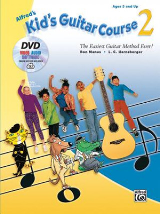 Alfred's Kid's Guitar Course 2: The Easiest Guitar Method Ever!, Book, DVD & Online Audio, Video & Software