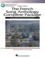 The French Song Anthology Complete Package - High Voice: Book/Pronunciation Guide/Accompaniments High Voice, Book with Online Audio