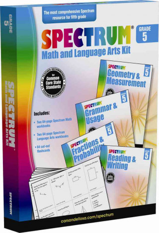 Spectrum Math and Language Arts Kit, Grade 5