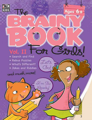 Brainy Book for Girls, Volume 2 Activity Book, Grades 1 - 4: Volume 2