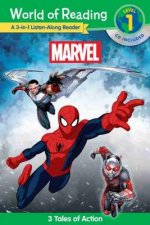 World of Reading: Marvel Marvel 3-in-1 Listen-Along Reader (World of Reading Level 1)