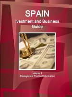 Spain Ivestment and Business Guide Volume 1 Strategic and Practical Information