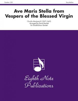 Ave Maris Stella (from Vespers of the Blessed Virgin): Score & Parts