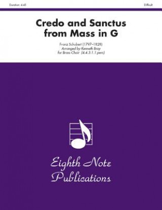 Credo and Sanctus (from Mass in G): Score & Parts