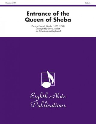 Entrance of the Queen of Sheba: Medium: For 2 Clarinets and Keyboard