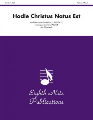 Hodie Christus Natus Est: Score & Parts