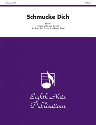 Schmucke Dich: Score & Parts