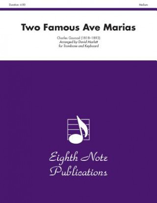Two Famous Ave Marias Trombone/Keyboard
