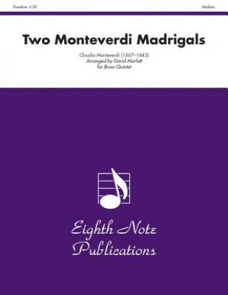 Two Monteverdi Madrigals: Score & Parts
