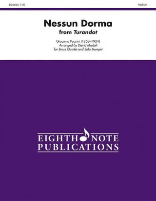 Nessun Dorma (from Turandot): Score & Parts