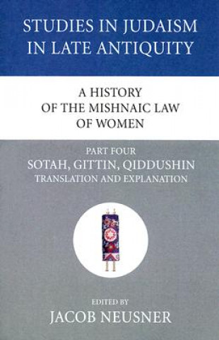 History of the Mishnaic Law of Women, Part 4