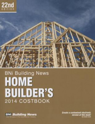 BNI Building News Home Builder's Costbook