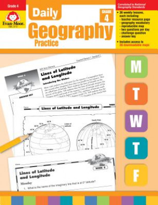 Daily Geography Practice Grade 4: EMC 3713