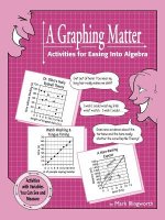 A Graphing Matter: Activities for Easing Into Algebra