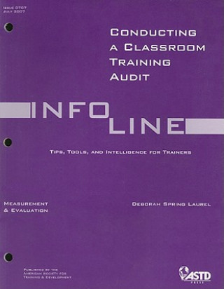 Conducting a Classroom Training Audit