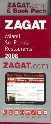 Zagat Miami So. Florida Restaurants