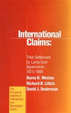 International Claims: Their Settlement by Lump Sum Agreements, 1975-1995
