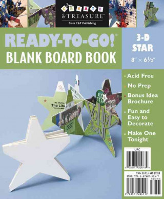 Ready-To-Go! 3-D Star Blank Board Book