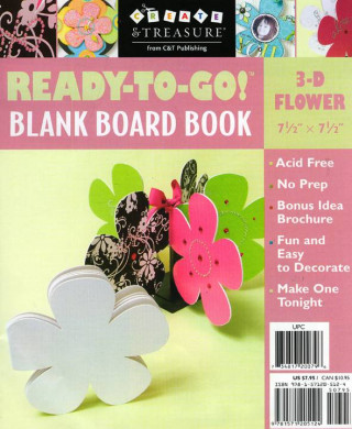 Ready-To-Go! 3-D Flower Blank Board Book