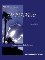 The Will of God Workbook