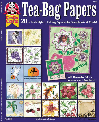 Tea-Bag Papers: 20 of Each Style...Folding Squares for Scrapbooks & Cards!