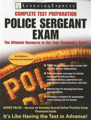 Police Sergeant Exam: A Step-By-Step System to Prepare for Your Promotion Exam [With Access Code]