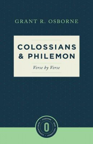 Colossians and Philemon Verse by Verse (Osborne New Testament Commentaries) (Sep)