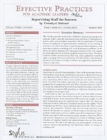 Supervising Staff for Success: Issue 1