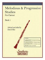 MELODIOUS & PROGRESSIVE STUDIES BOOK 1