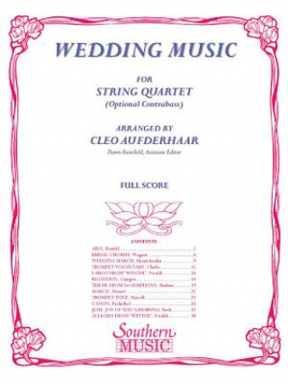 Wedding Music for String Quartet: Score