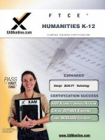 Ftce Humanities K-12 Teacher Certification Test Prep Study Guide