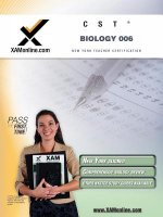 NYSTCE CST Biology 006 Teacher Certification Exam