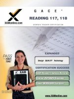 Gace Reading 117, 118 Teacher Certification Test Prep Study Guide