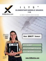 ICTS Elementary-Middle Grades 110: Teacher Certification Exam