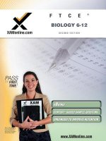 FTCE Biology 6-12: teacher certification exam