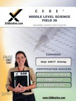 Ceoe Osat Middle Level Science Field 26 Teacher Certification Test Prep Study Guide