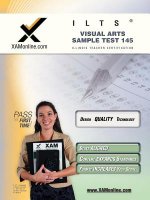 Ilts Visual Arts Sample Test 145 Teacher Certification Test Prep Study Guide