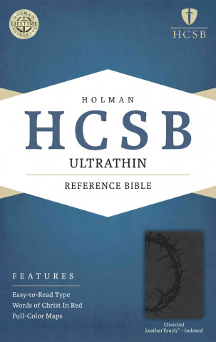 HCSB ULTRATHIN REFERENCE BIBLE CHARCOAL