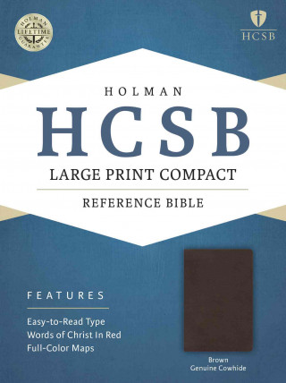 Large Print Compact Reference Bible-HCSB