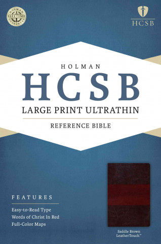 Large Print Ultrathin Reference Bible-HCSB
